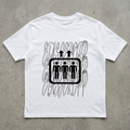 "ELEVATOR" PRINT T-SHIRT